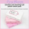 Professional Nail Polish Remover Cotton Pads With Safe Material For Home And Salon Use