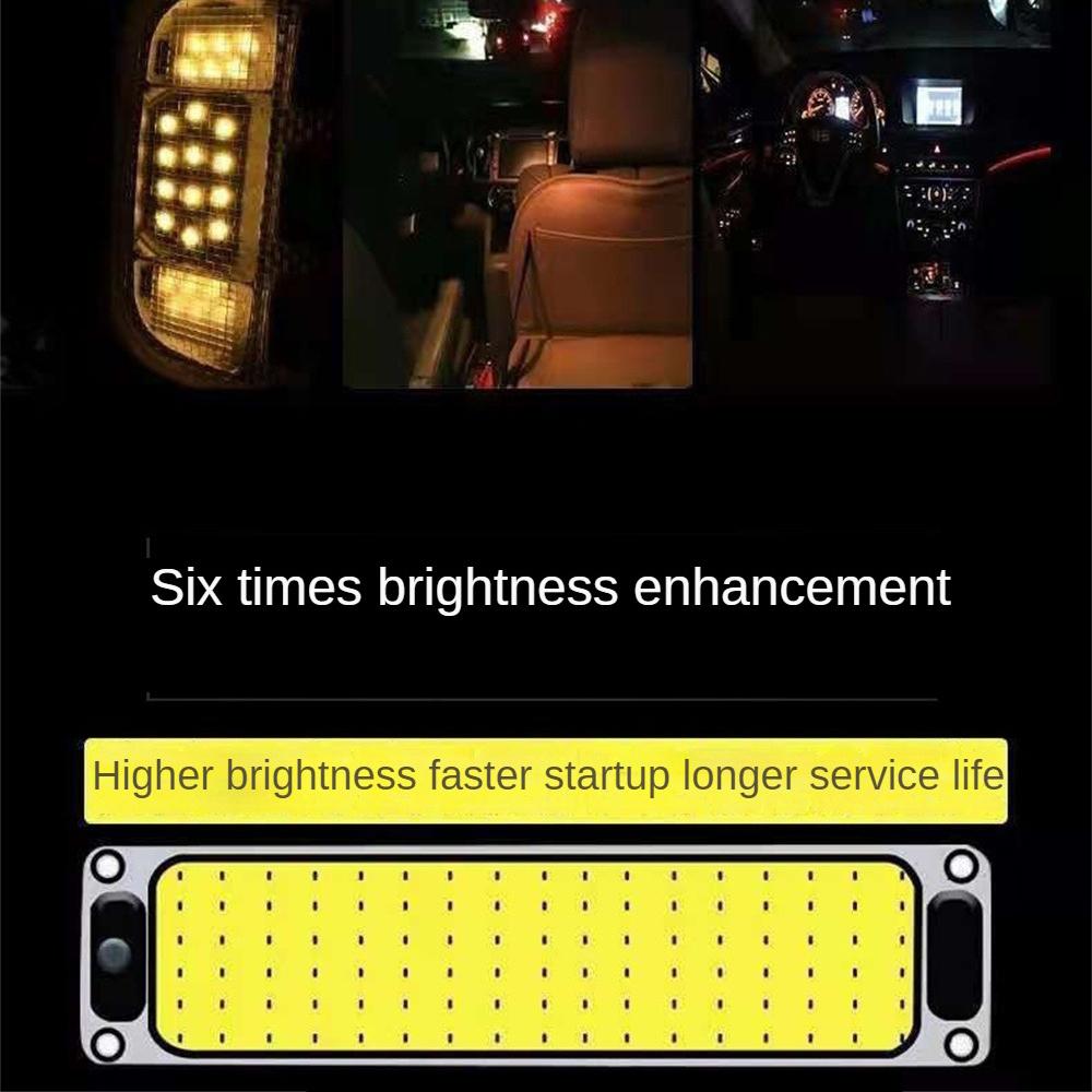 COB Auto Leseleuchten Universal Auto LKW Innenraum Dom Leseleuchte Hohe Helligkeit Kabine Dachpaneelleuchte 12V24V