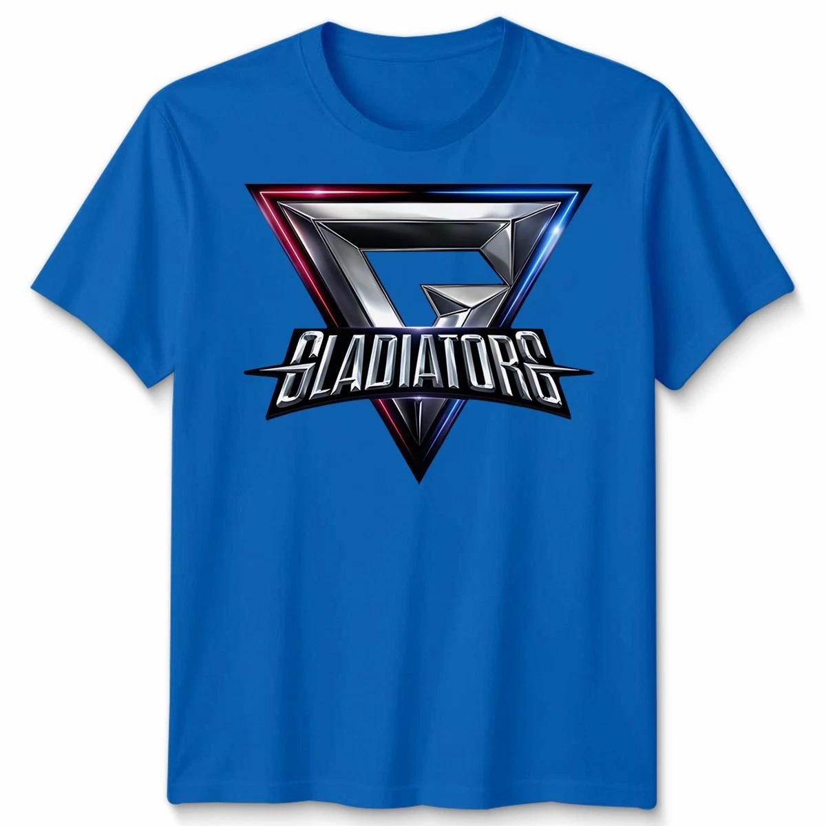 

Gladiators Gaming Tournament Mens T shirt 90s TV Series Game Show Xmas Women Tee 4XL