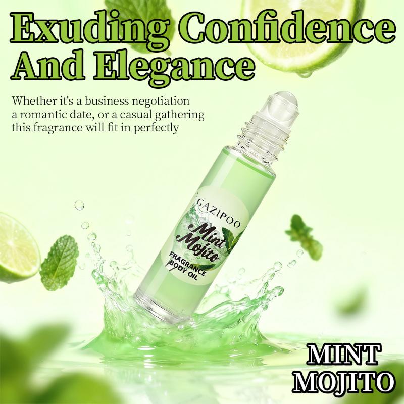 10Ml Mint Roll-On Fragrance Men'S And Women'S Fragrance Oil Dating Fresh Niche Long-Lasting Fragrance