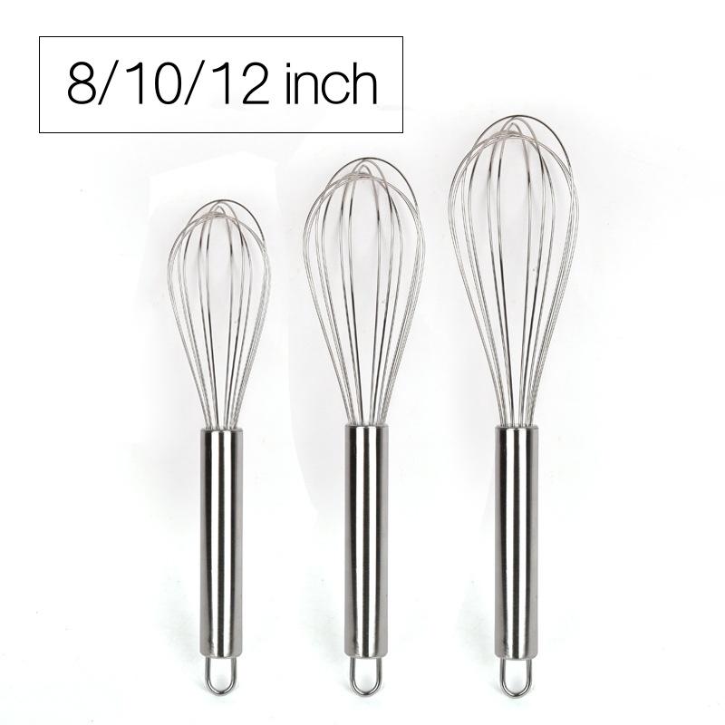 6/8/10/12 Inch Stainless Steel Egg Whisk Balloon Wire Hand Mixer for Baking Cooking Cream Butter Milk Dough kitchen gadgets