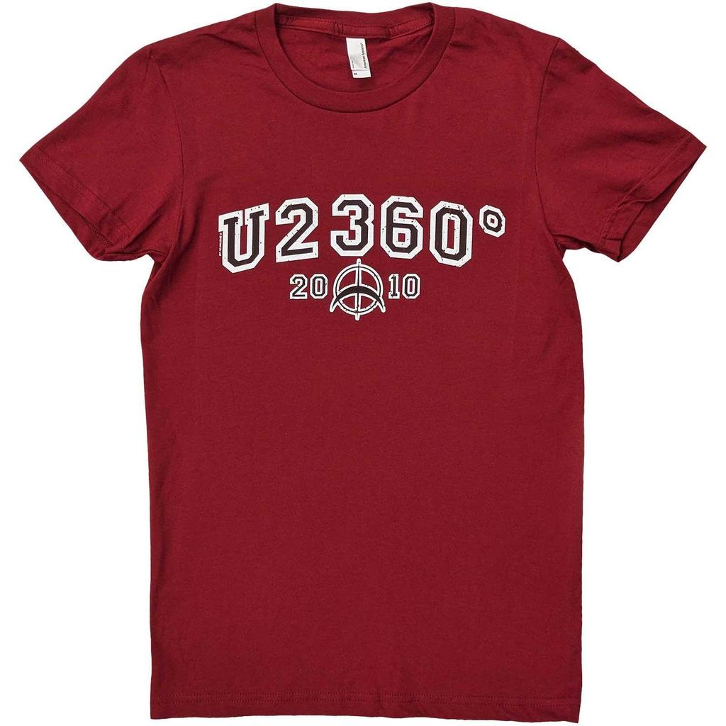 U2 Damen 360 Grad Tour 2010 Logo T-Shirt