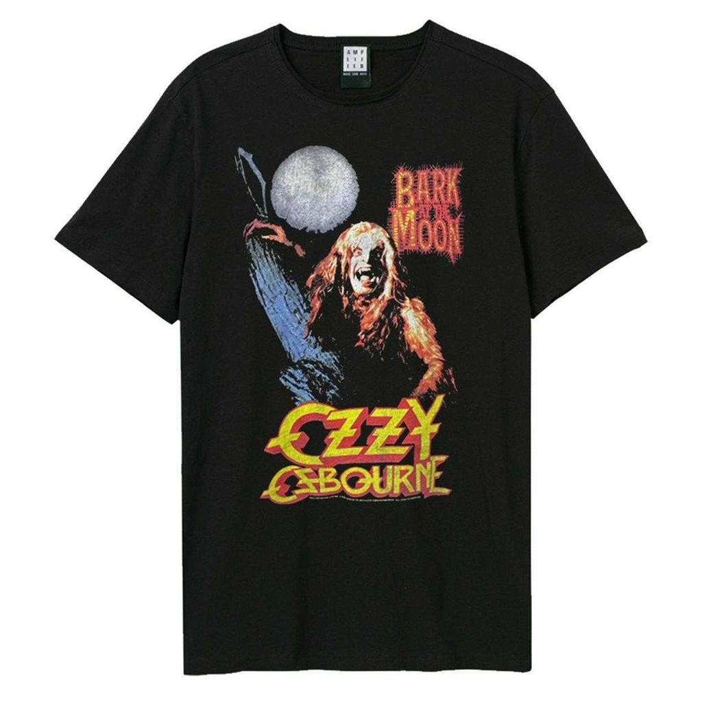 Amplified Unisex Adult Bark At The Moon Ozzy Osbourne T-Shirt