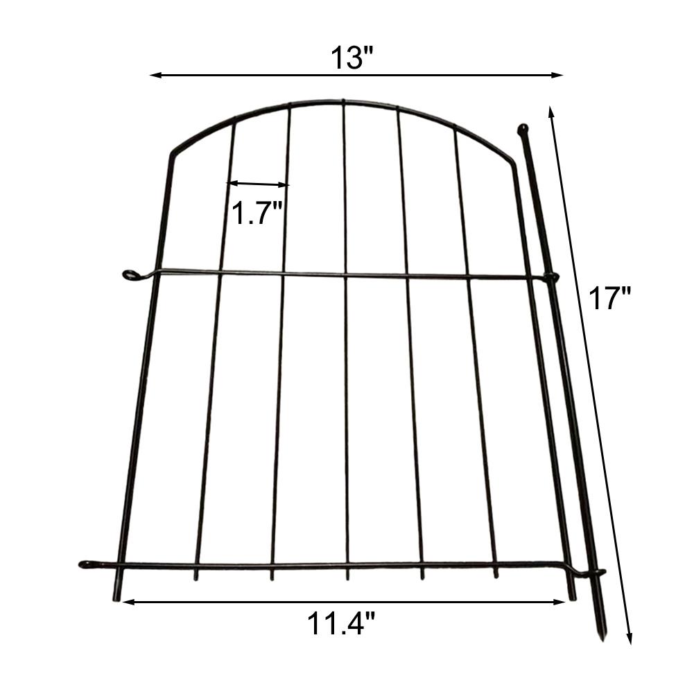 For Chicken Coop Decorative Border Garden Fence Garden Landscaping 17*13 Inches Decorative Garden Border Fence