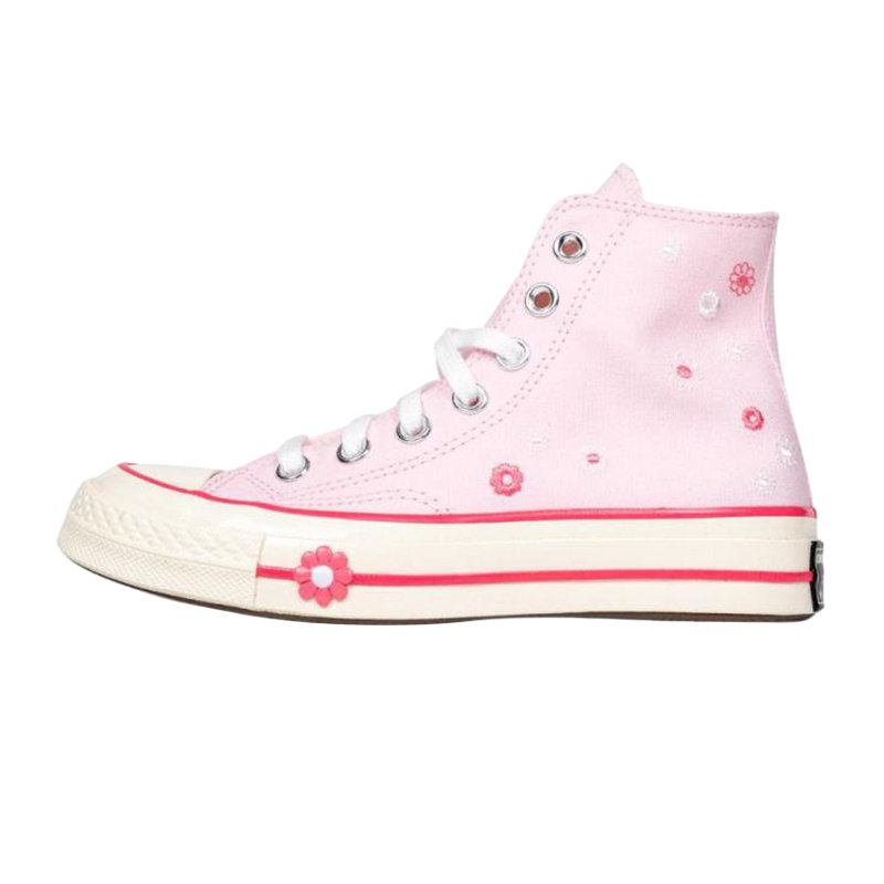 Converse CHUCK TAYLOR 70S Comfortable Versatile High-top Canvas Shoes for Women Pink