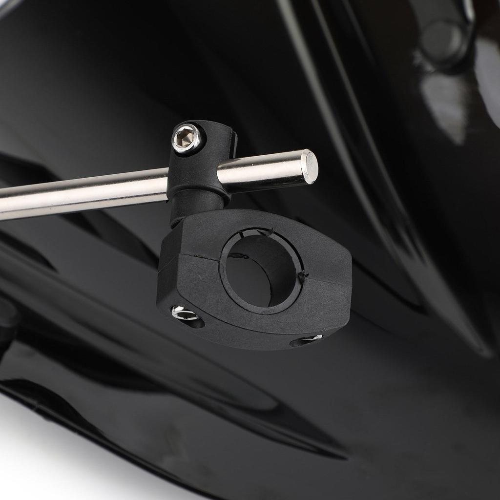 Universal 7/8" 22mm Handlebar ABS Plastic Motorcycle Windshield WindScreen