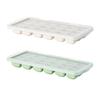 Ice Cube Mold with Lid And Storage Box Press-Release Ice Cube Tray for Freezer BPA-Free Odorless Food Grade Plastic Ice Maker for Home Party