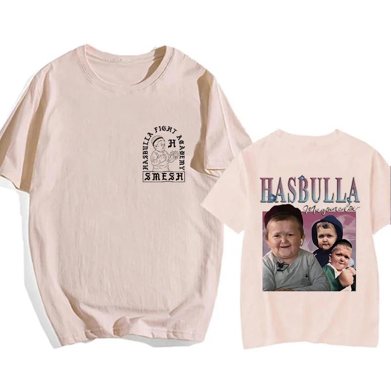 Classic Team Hasbulla EU Size T Shirt Men Women Fighting Hasbulla T-shirt Hip Hop Graphic Shirt Tops Manga T Shirt Streetwear
