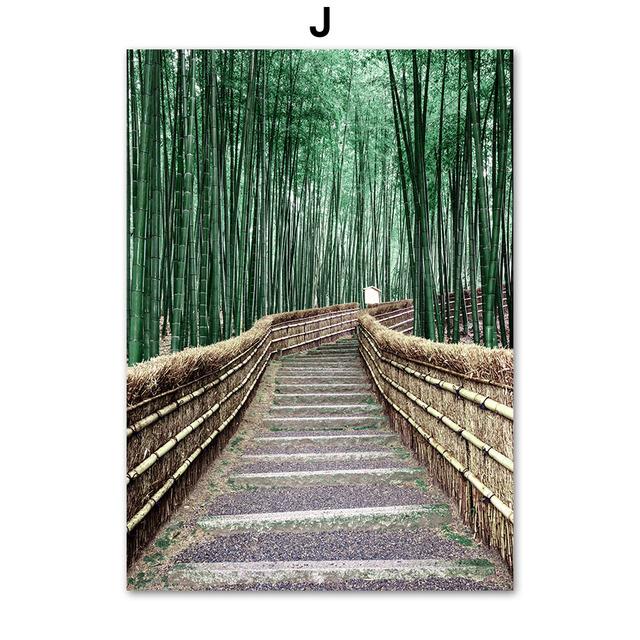 Tiger Deer Wald Berg Gras Kaktus Wand Kunst Leinwand Malerei Nordic Poster Und Drucke Wand Bilder Für Wohnzimmer Dekor