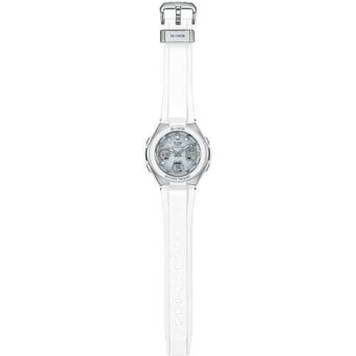 Casio Baby-G MSG-W100-7AJF [G-ms 2HRadio Wave Solar Watch PL Band White/Silver] Kulaté hodinky bílé