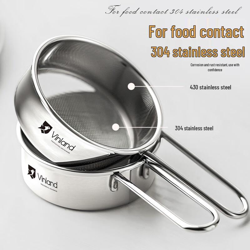 Zhaoran 304 Stainless Steel Handheld Flour Sifter
