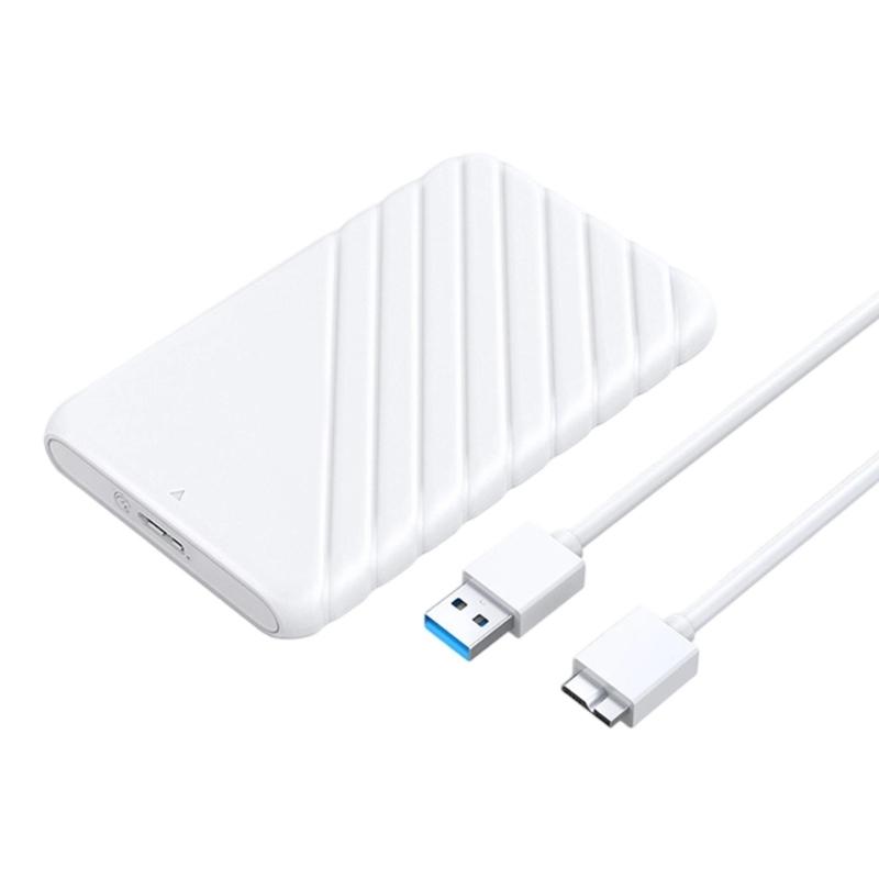 USB3.0 2.5inch Externally Hard Drive Enclosure Easy Installation Hard Drive Disk Box Enclosure 5Gbps Data Transfer