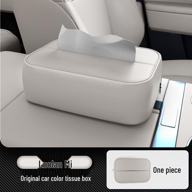Applicable Zhiji R7 Car Tissue Box 26: New Seat Back Armrest Hanging Tissue Bag Accessories. No specification