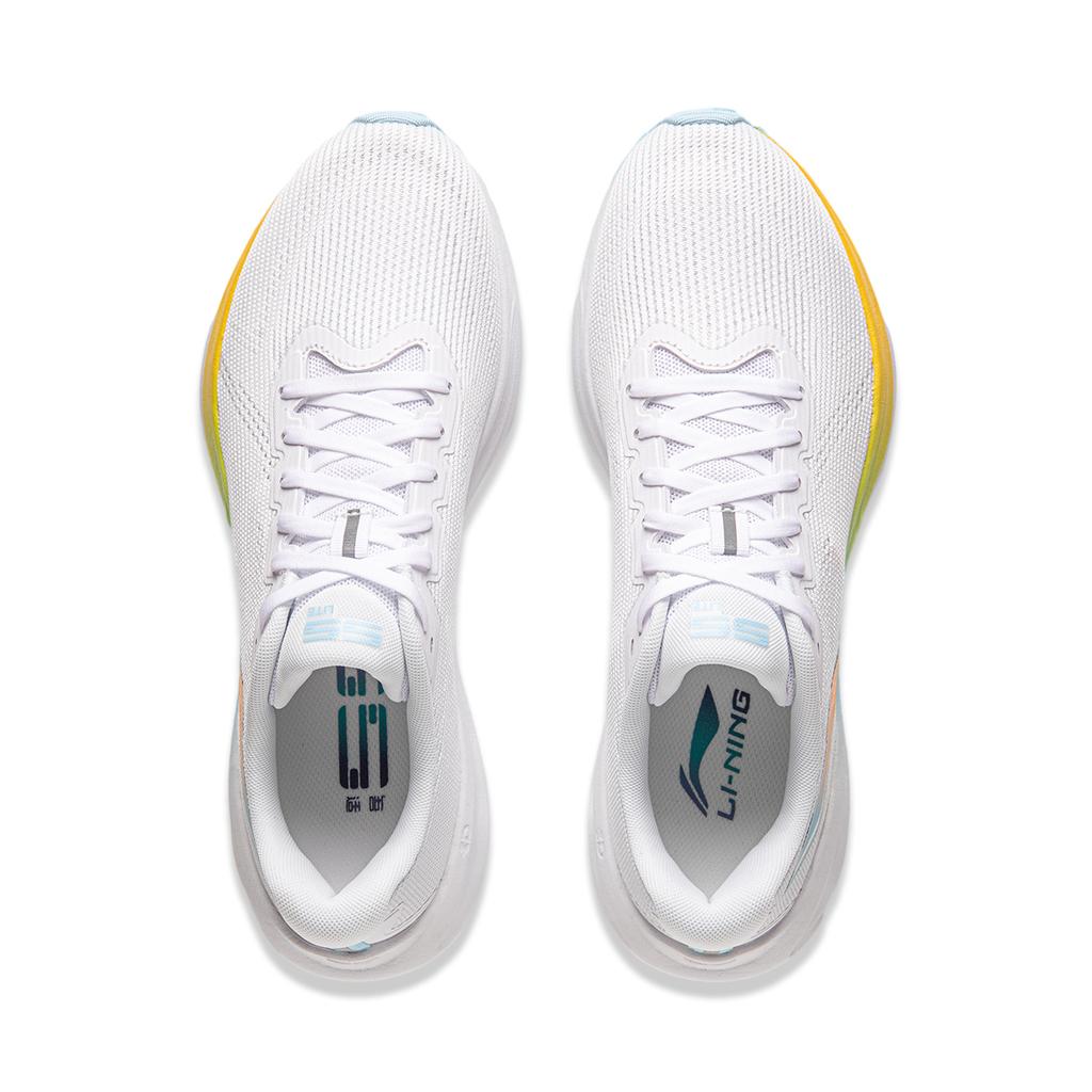 Li Ning Wu Yue 2.0 Lightweight High Resilience Running Shoes Men Sneakers Standard-White ARSU009-7