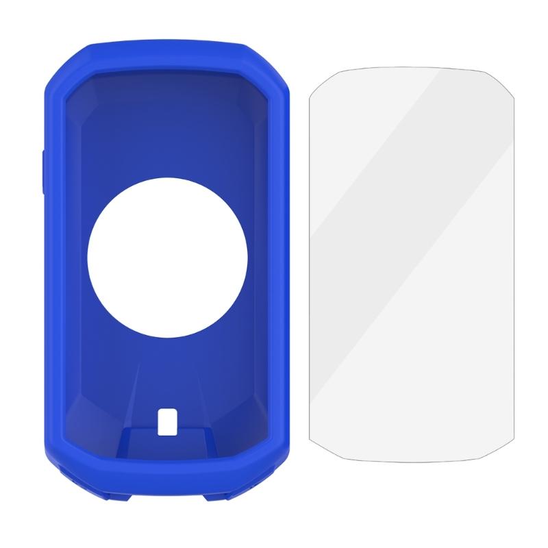 

Silicone Cycling Navigation Protective Sleeve Housing Fit for 1050 Code Watch Include Case And Display Screen Cover Film синій