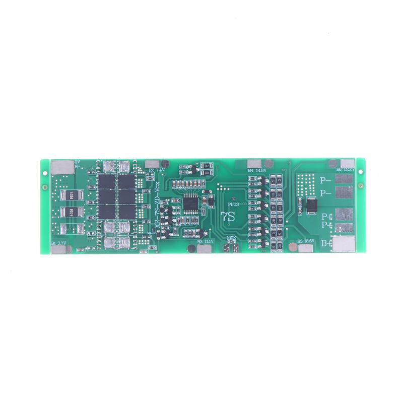 7S 24V Continuous Current Lithium Battery Protection Board 10A 15A 20A 30A Li-Ion 18650 Battery Charge Board With Balance Functi