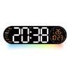 Large LED Wall Clock with Remote Control and Count Down Function 2 Alarms Temperature for Students and Professional