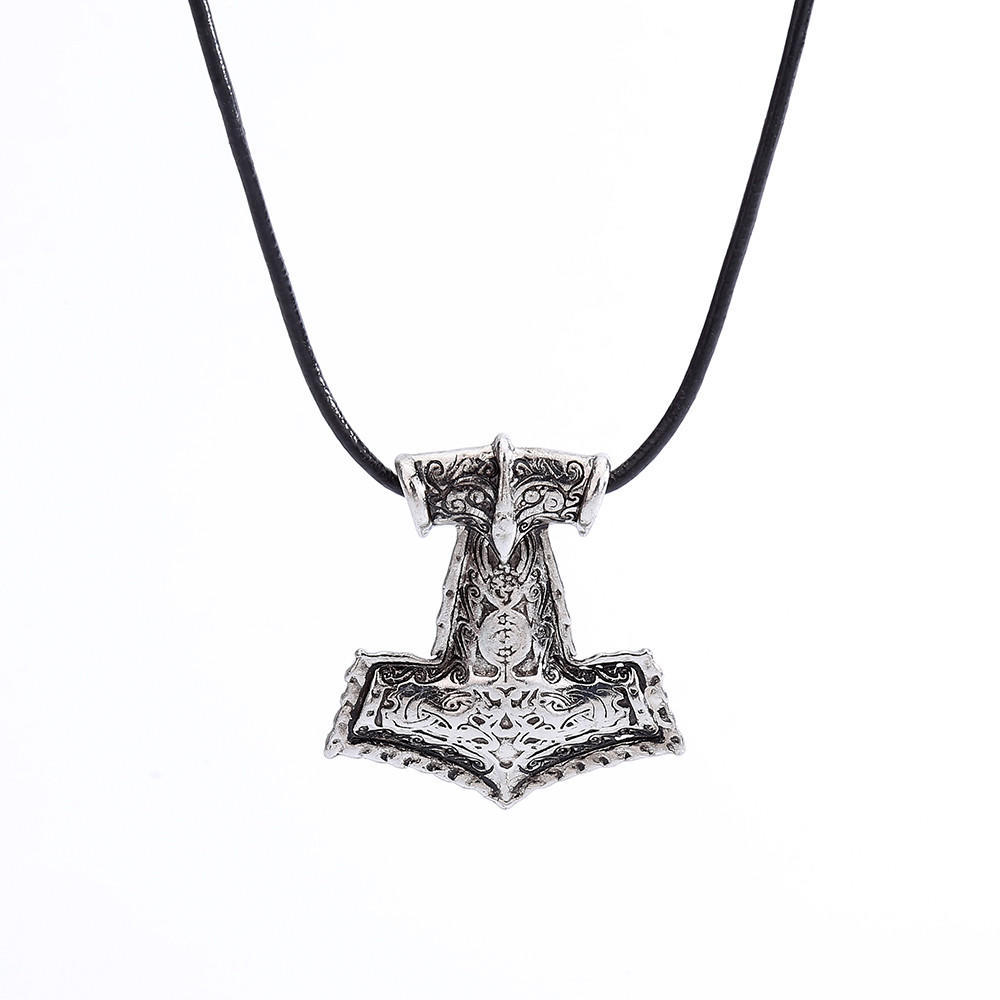 Norse   Pendant Necklace  Animals   Hammer Jewelry