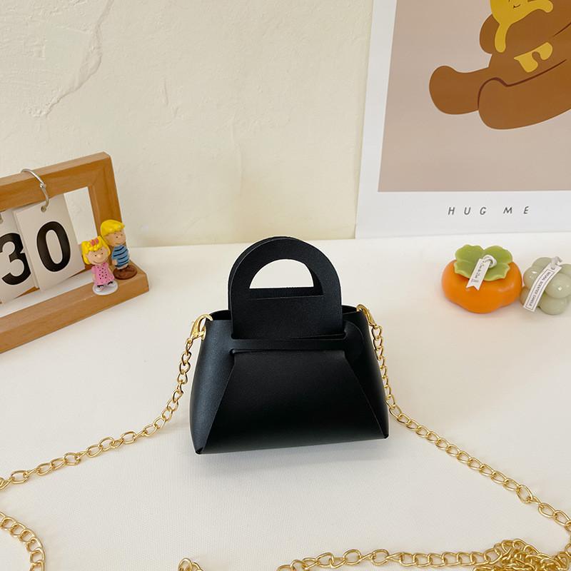 

Stylish Korean Mini Crossbody Bag For Kids In Black Yellow Pink And Green With Durable Features чёрный