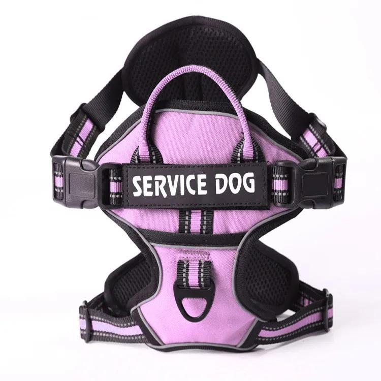 Nylon Hunde Geschirr Weste Reflektierendes Hunde Geschirr Personalisiert Atmungsaktiv Verstellbares Haustier Geschirr Leine Für Kleine Mittlere Große Hunde