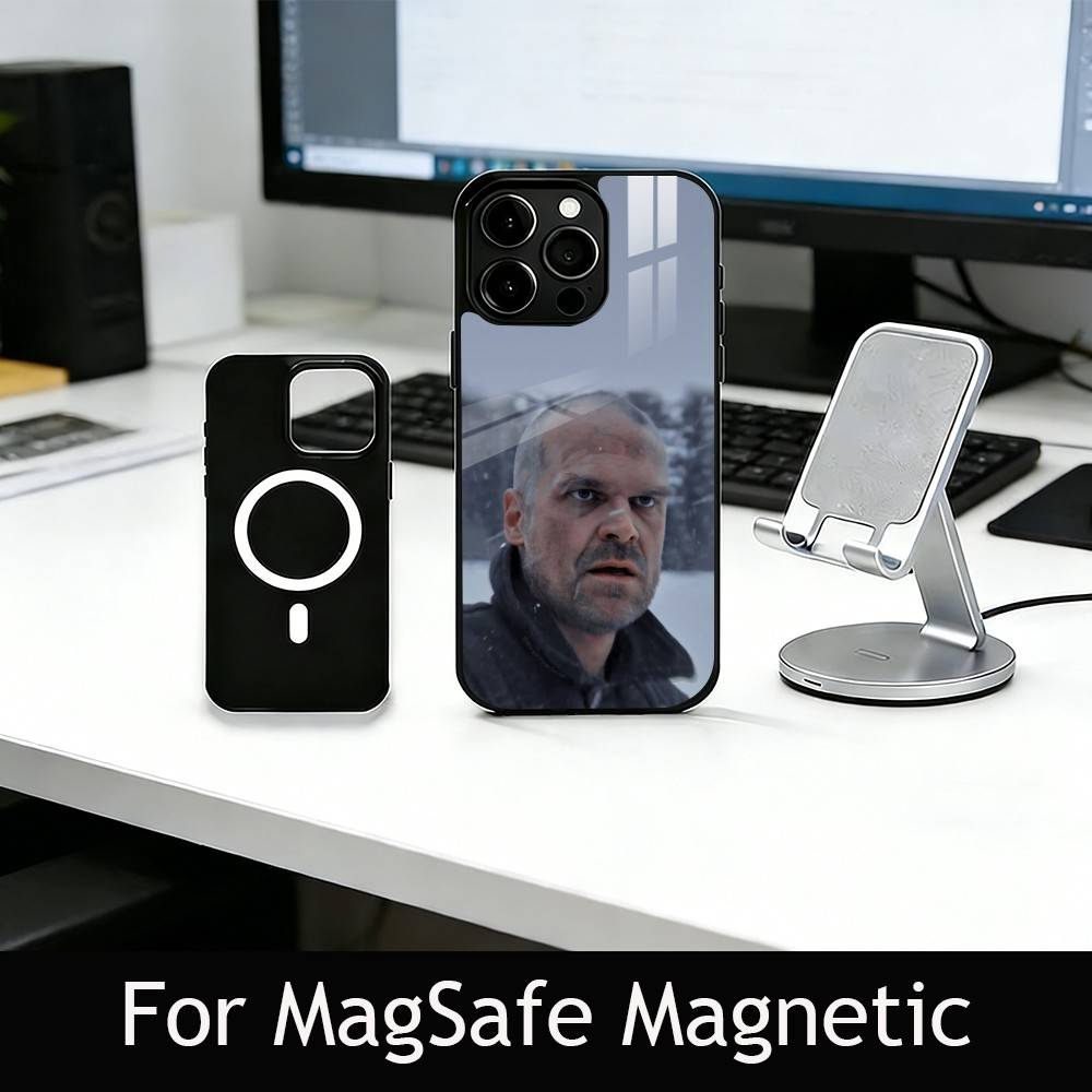 D-Harbour Actor Phone Case For iPhone17,16,15,14,13,12,11 Plus,Pro Magnetic For Magsafe Wireless Charging