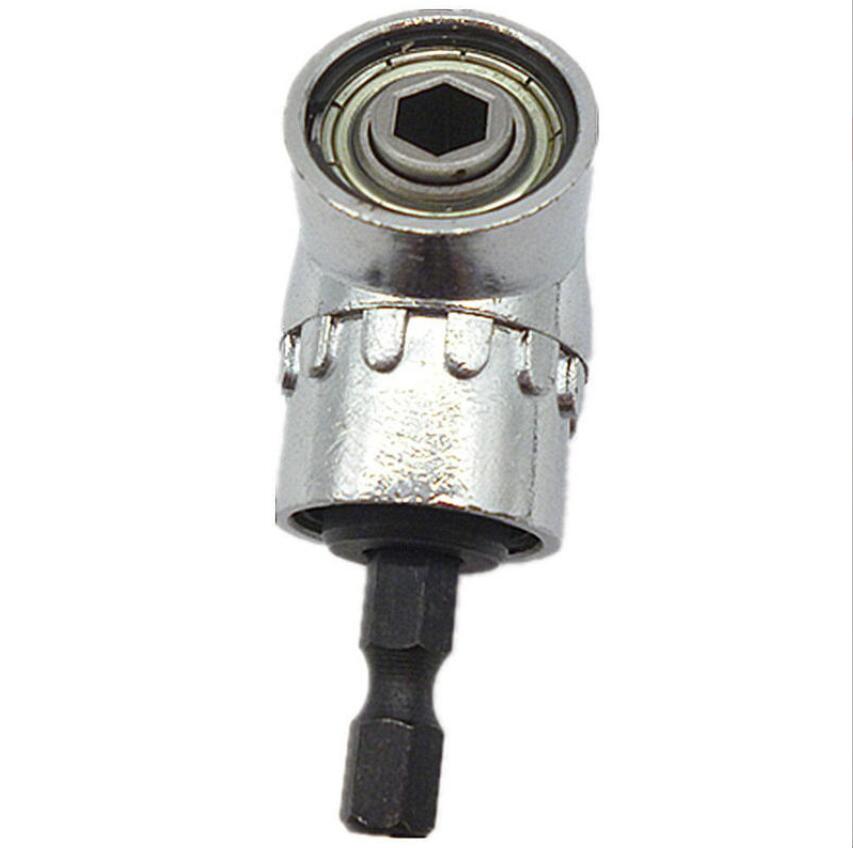 Impact Drill Driver Bit Set Extension Socket Adapter Hex Shank Right Angle