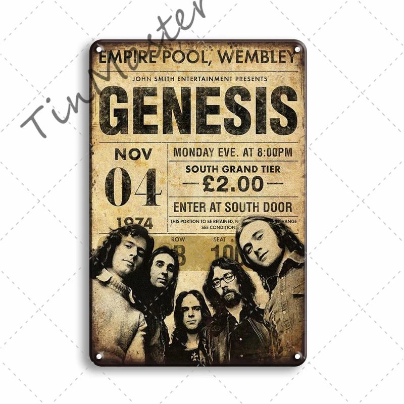 Rock N Roll Metal Poster, Tin Sign, Vintage Johnny Cash, Retro Plaque, Pub, Bar, Man Cave, Home Decoration Plates