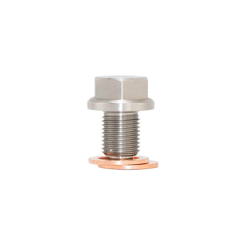 Stainless Steel Engine Magnetic Oil Drain Plug Screw Nut Bolt Oil Drain Sump Nut For Harley 883 Glide 750 standard 77YF1003