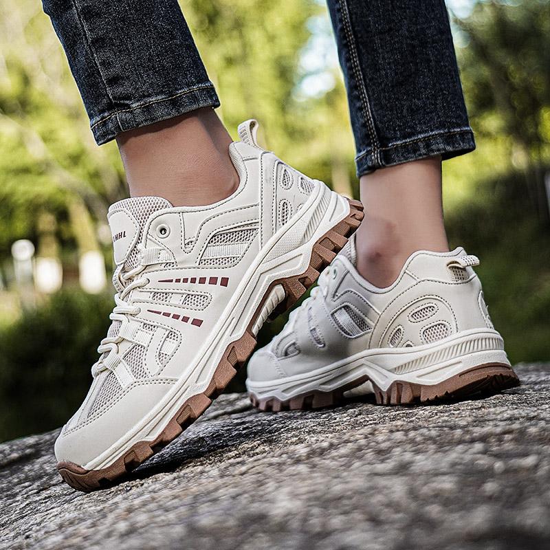 Breathable Mesh Climbing Shoes for Men Women Anti-slip Outdoor Hiking Sneakers Camping Trekking Trainers Wear-resistant Sports Shoes