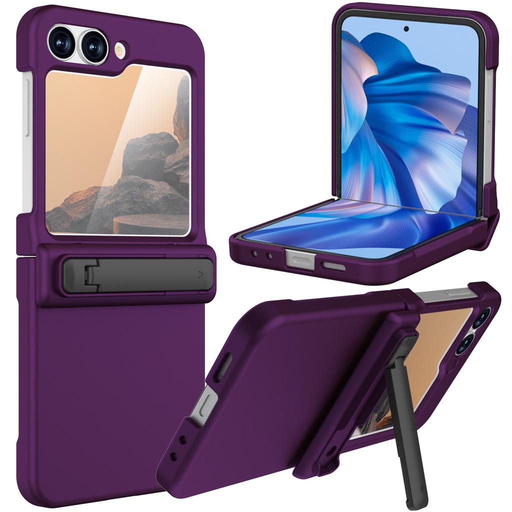 Suitable for Samsung ZFlip6 Mobile Phone Case Folding Screen PC Full Inclusive Protective Case Split Up and Down