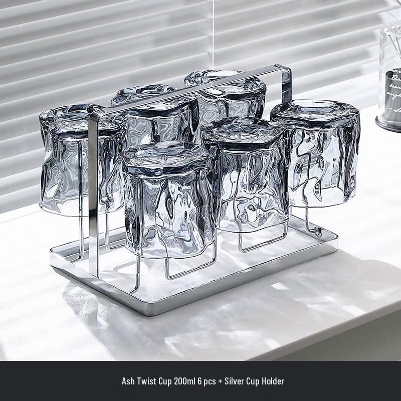 Naijiang Twisted Glass Cup Set