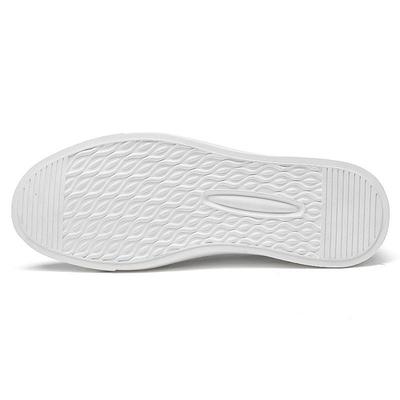 Men's Trendy Summer White Mesh Cowhide Sneakers