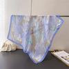 New Temperament Commuting Print Imitation Silk 70 Small Square Scarf High-end Feeling Shawl Versatile Neck Scarf Women's