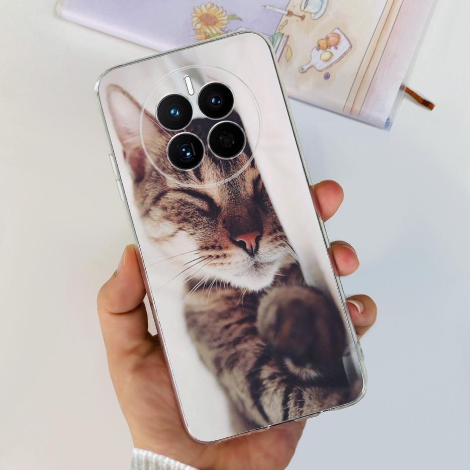 For Huawei Mate 50 Pro Case Stylish Butterfly Flowers Soft Slim Fundas Phone Case For Huawei Mate 50 Mate50 Pro Back Cover Coque