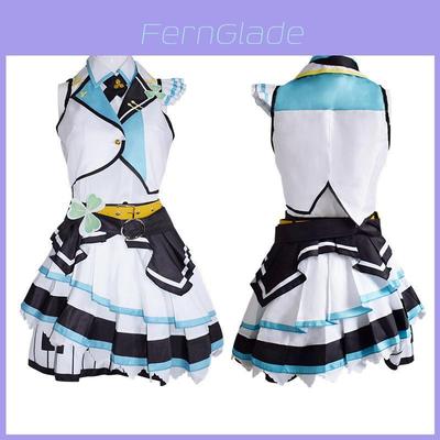 Project Sekai More More Jump Cosplay Costume Polyester Blend Sweet Anime Role Play Apparel