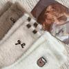 Cute Cartoon Mink Velvet Socks Anti-slip Thicken Floor Sock Winter Warm Thermal Fluffy Mid Socks