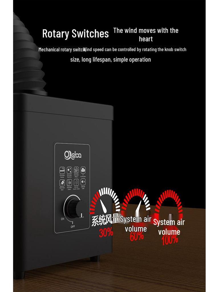 Compact Desktop Welding Smoke Extractor: Industrial Fume Purification and Filter Machine