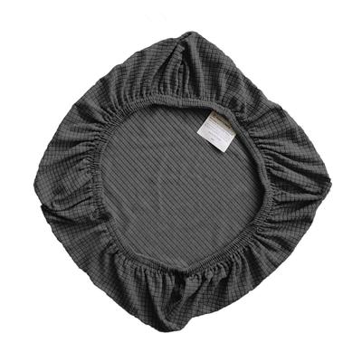 Chair Cushion Cover Seat Covers Backrest Protector Soild Color Adjustable Dirt-Resistant for Banquet Home Kitchen