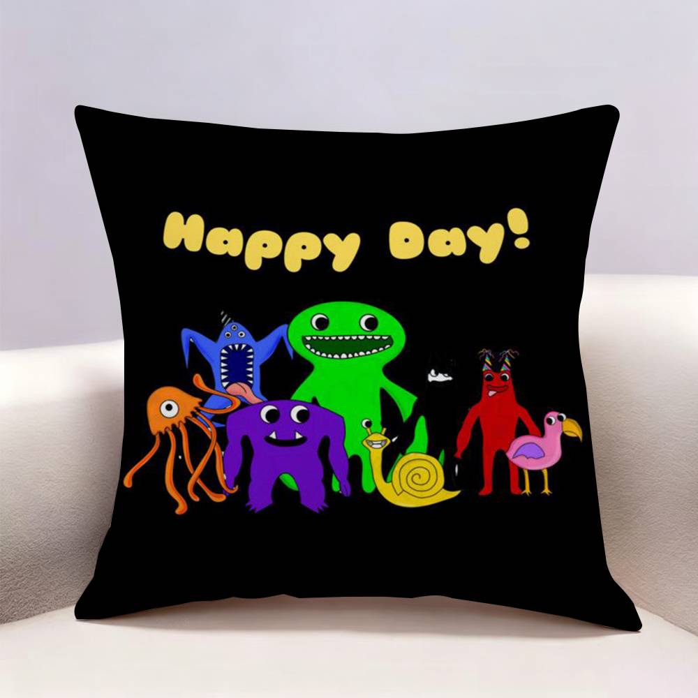 Game GGarten of BBanban Doublesided print Pillow Case for Sofa Living Room Home office Decor Protective Cover