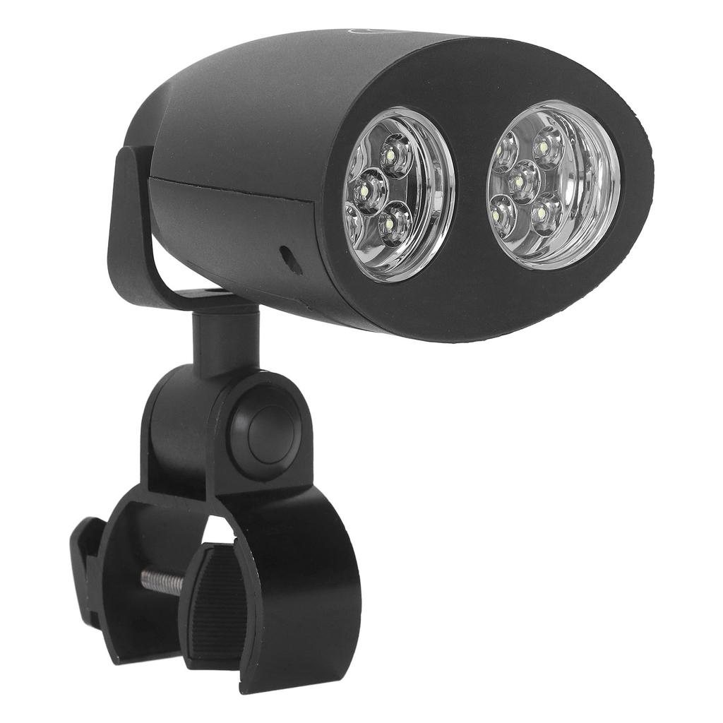 LED Work Light, 100LM 360 Degree Rotating Clips 3 Brightness Adjustment Grill Clamp Lamp with 10 Super Bright LEDs, for Outdoor Barbecue Camping Wor