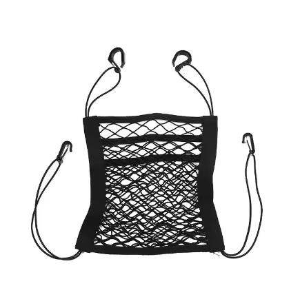 

Stretchable Car Divider Mesh Bag Organizer for Seat Storage Pet Barrier and Auto Accessories