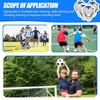 Football Goal Targets Net With Reinforced Corner Quick Setups Soccer Training Targets For Secure Attachments
