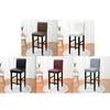 Protective PU Leather Bar Stool Covers Barstools Covers Preventing Dent And Hair For Multiple Setting Protectors