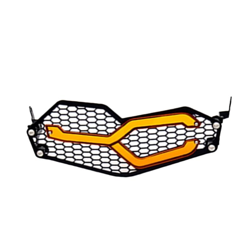 Motorcycle Headlight Guard Fit For F750GS F850GS 18-20 Front Light Headlamp Grille Guard Cover Protector Aluminum
