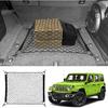 Trunk Cargo Net for 2019-2025 Jeep Wrangler JL 4XE 4 Door Trunk Organizer Net Anti-Slip Rear Mesh Cargo Netting for 19-25 Wrangler JL JLU 4XE SUV