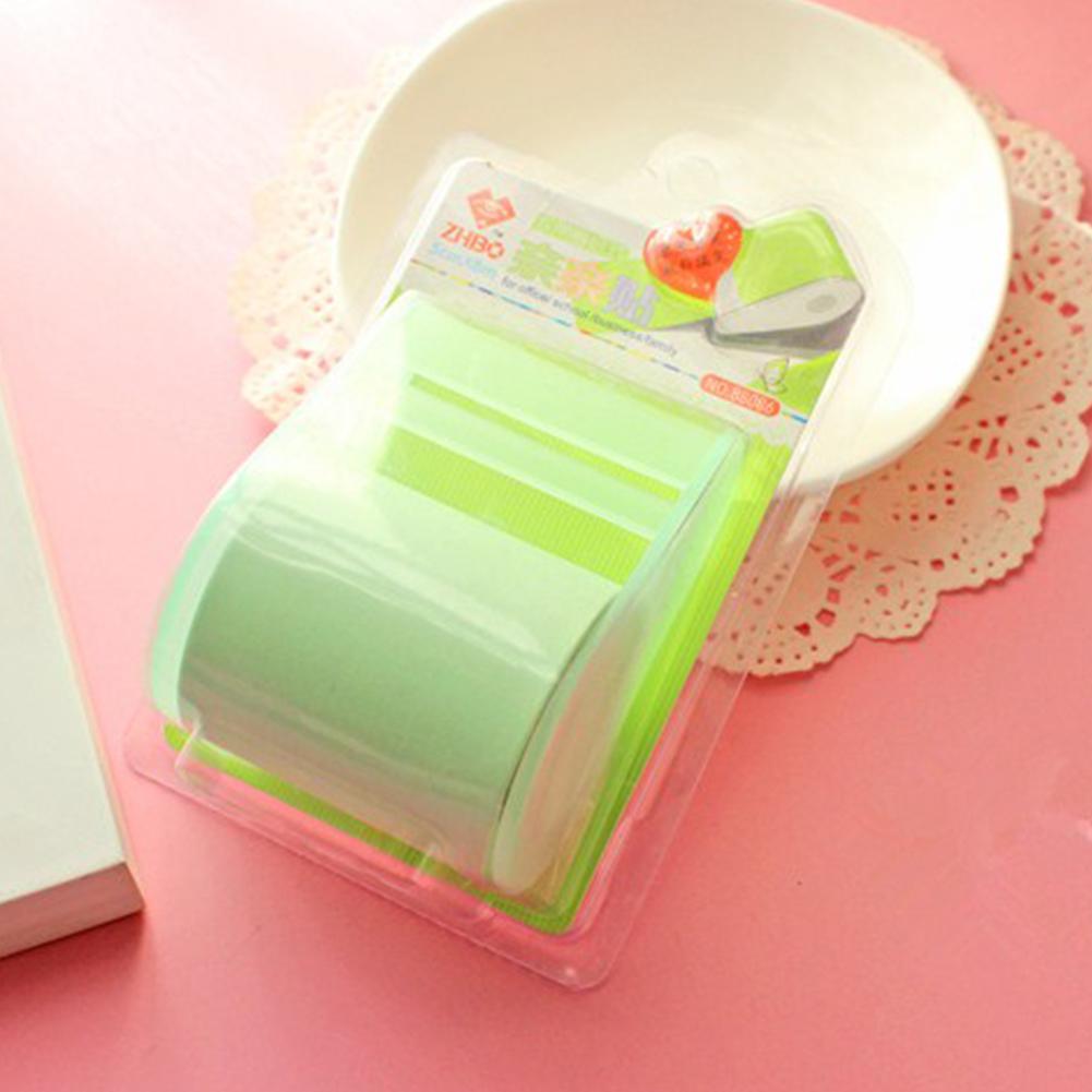 Mini Roll Type Candy Colors Stationery Chic Cute Notes Paper Stickers with Tape Seat