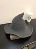Temperamental Big Brim Witch Hat - Knitted Halloween & Christmas Style for Women