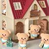 FUNISM Genuine ButterBear Blind Box on Business Days Cute Decorative Items Happy Operating Full of Love Baking Master Figurines