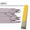 20pcs Welding Rods 304 Stainless Steel Electrode A102 Solder Wires 1.0mm-4.0mm Welding Rod Multipurpose Soldering-Stick Tools