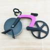 Bicycle Pizza Cutter Wheel Stainless Steel Plastic Bike Roller Pizza Chopper Slicer Kitchen Gadget